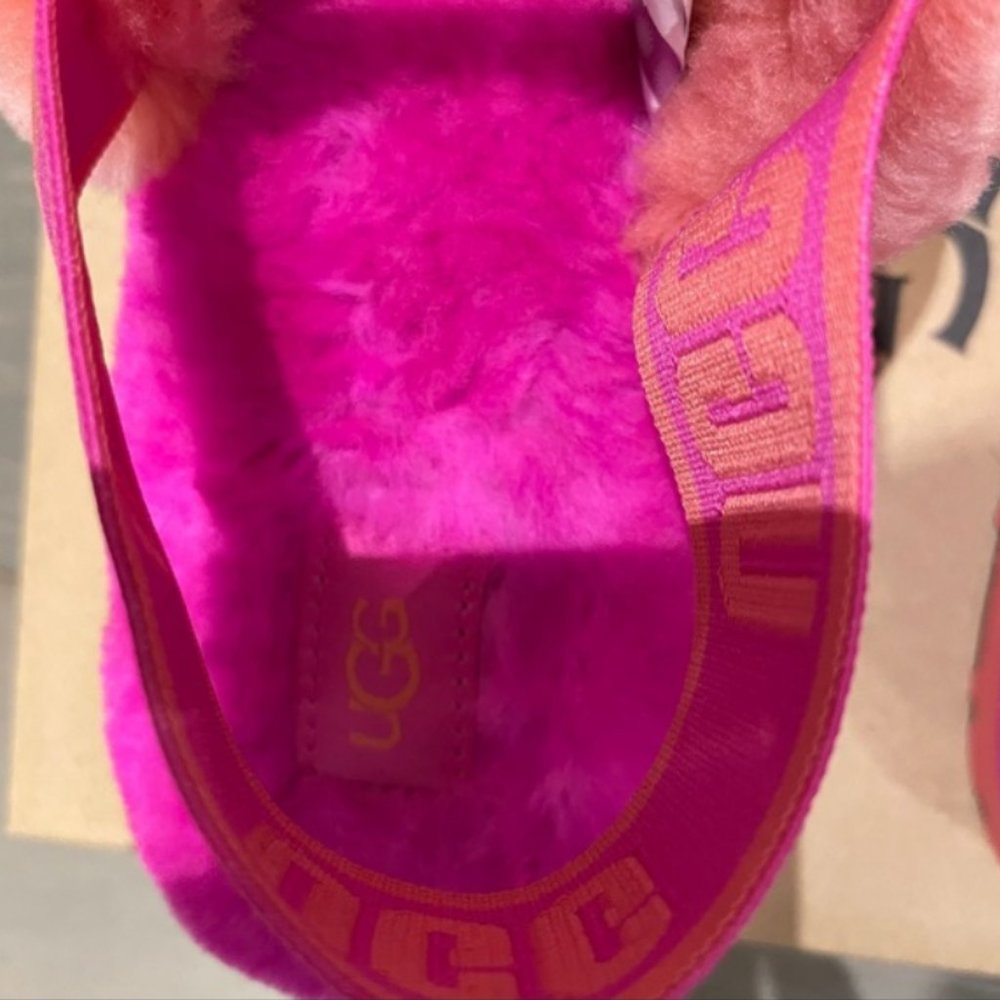 UGG Disco Checker Slide Vibrant Platform Slides - Picture 11 of 16
